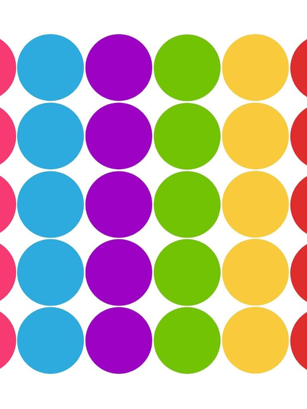 30 Pcs 6 Inch Classroom Floor Stickers Line up Spots for Floor Colorful Decals a